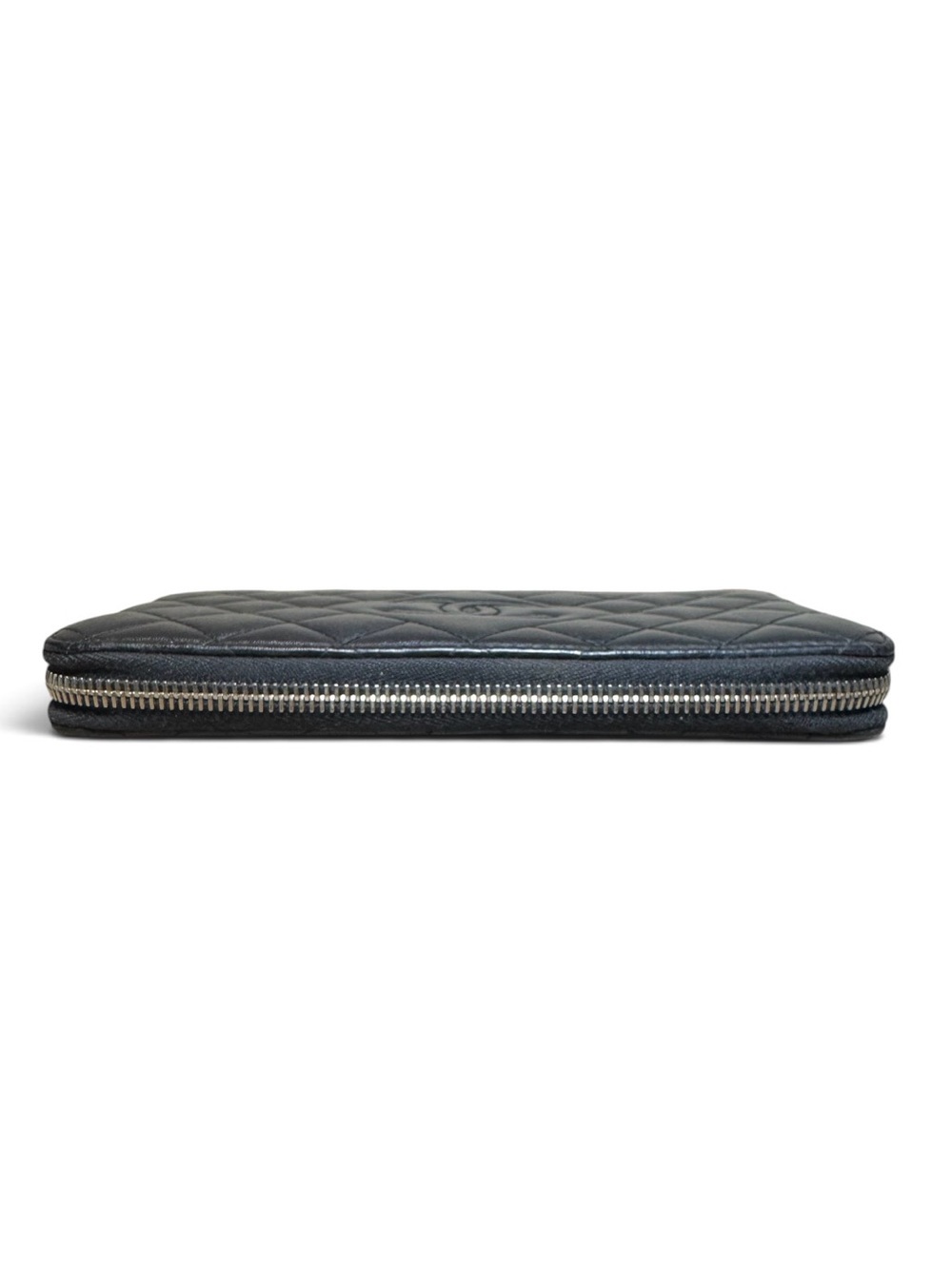 Chanel Matelassé Lambskin Leather Long Wallet Black - Picture 4 of 16